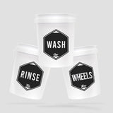 9" Vinyl Stickers for Buckets